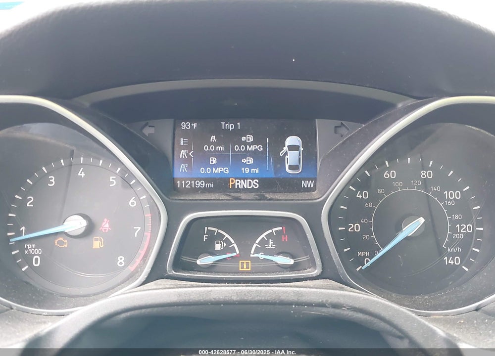 2015 FORD FOCUS VIN: 1FADP3F21FL326927