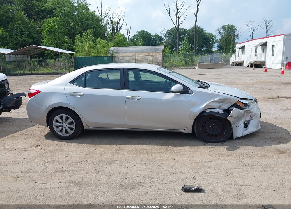 2015 TOYOTA COROLLA VIN: 2T1BURHE6FC406865