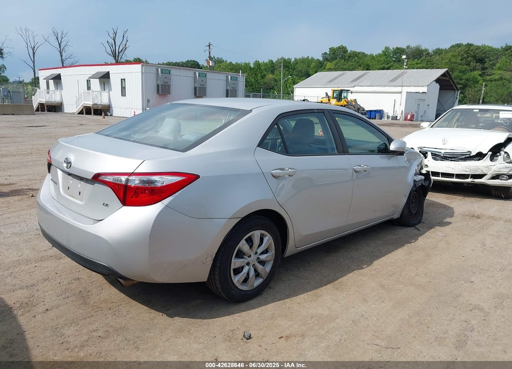 2015 TOYOTA COROLLA VIN: 2T1BURHE6FC406865