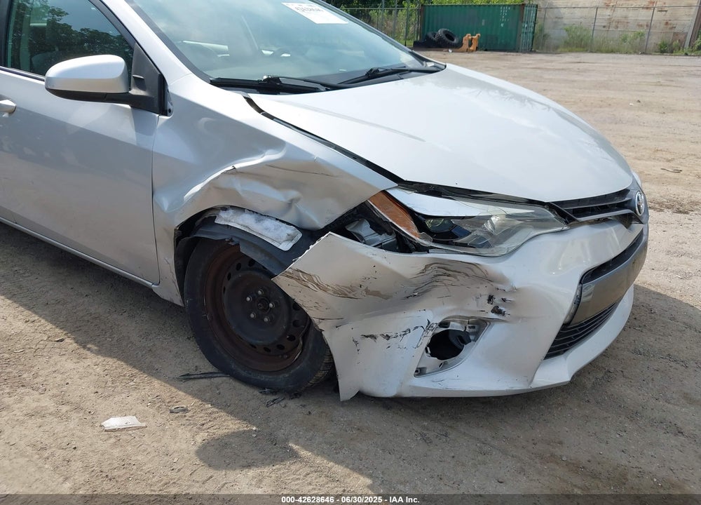 2015 TOYOTA COROLLA VIN: 2T1BURHE6FC406865