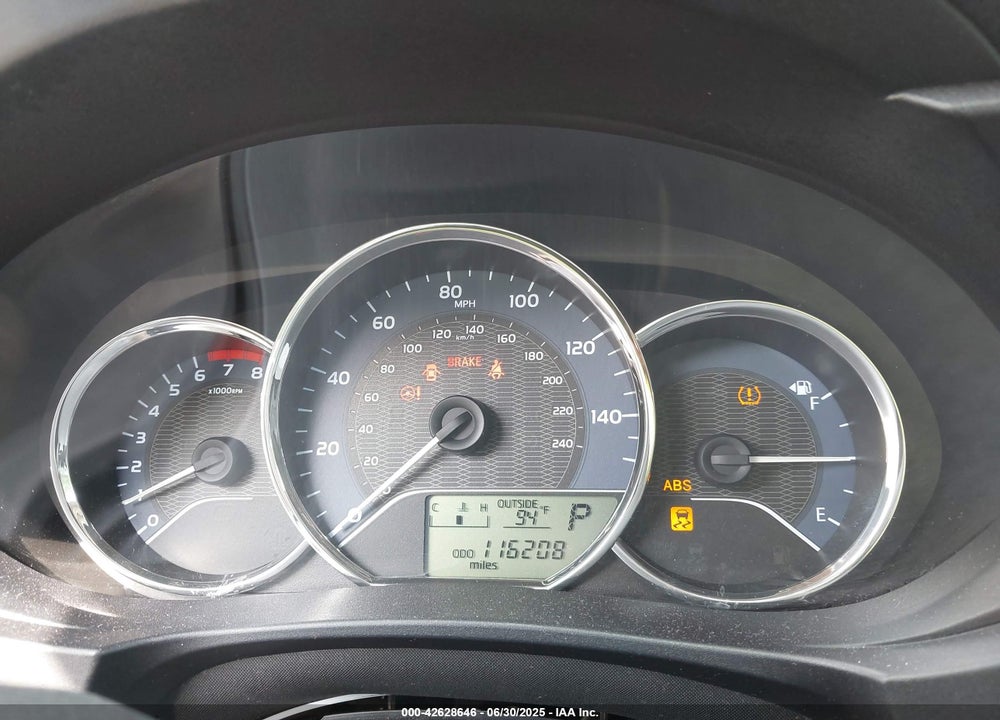 2015 TOYOTA COROLLA VIN: 2T1BURHE6FC406865