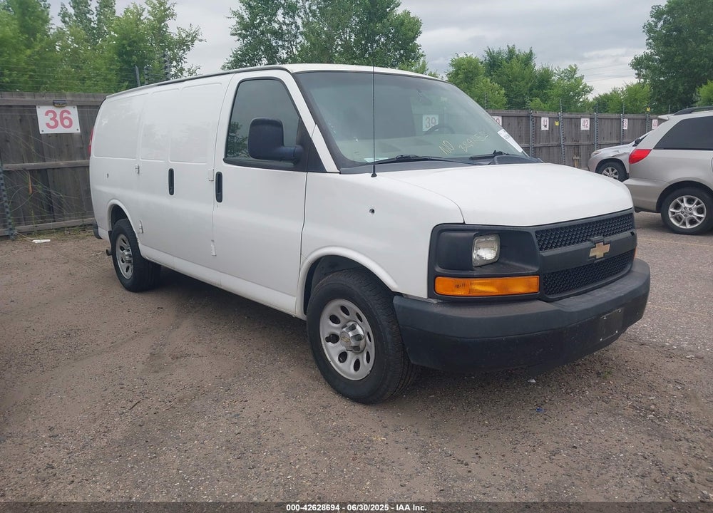 2013 CHEVROLET EXPRESS 1500 WORK VAN VIN: 1GCSGAFX7D1158396