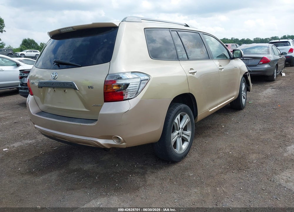 2008 TOYOTA HIGHLANDER VIN: JTEES43A082088281