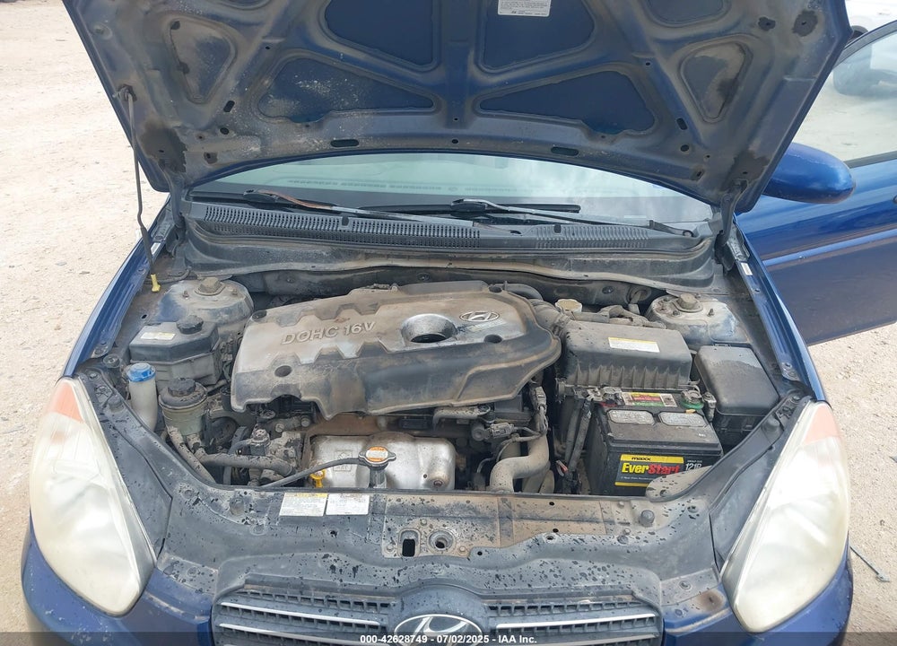 2007 HYUNDAI ACCENT VIN: KMHCN46C17U143111