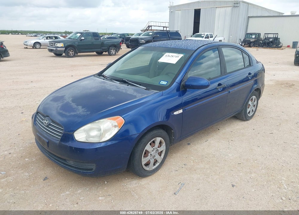 2007 HYUNDAI ACCENT VIN: KMHCN46C17U143111