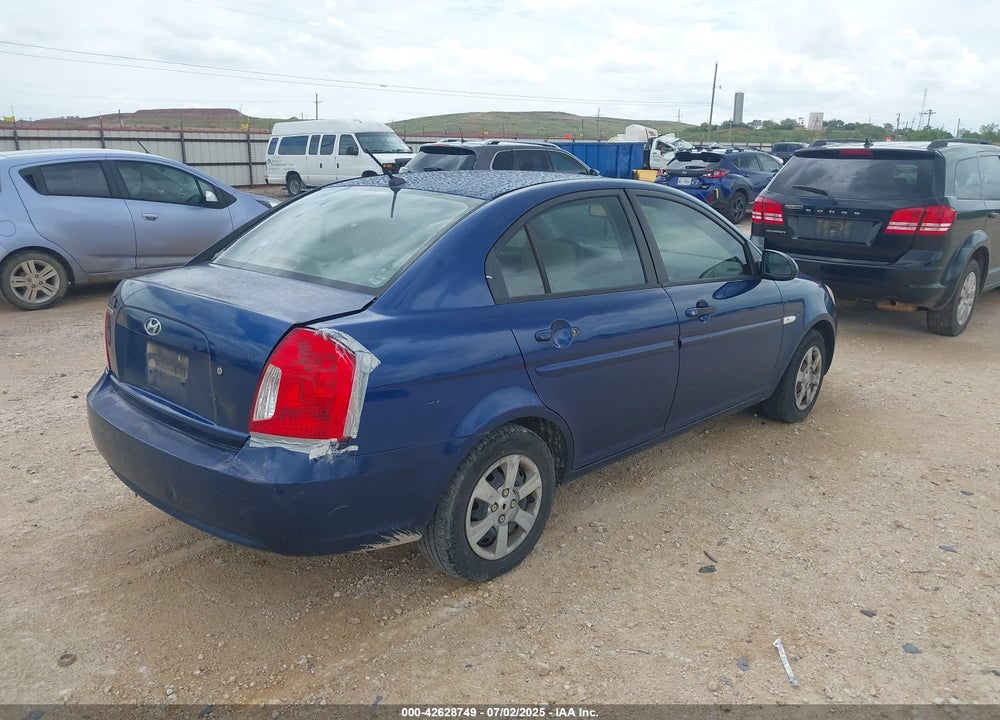 2007 HYUNDAI ACCENT VIN: KMHCN46C17U143111