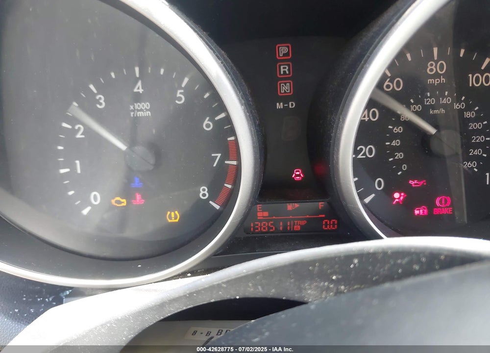 2011 MAZDA 3 VIN: JM1BL1VG4B1372367