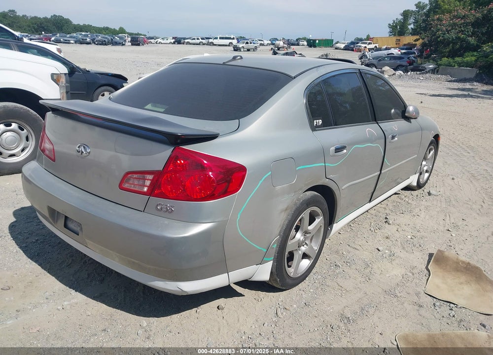 2004 INFINITI G35 VIN: JNKCV51E54M612567