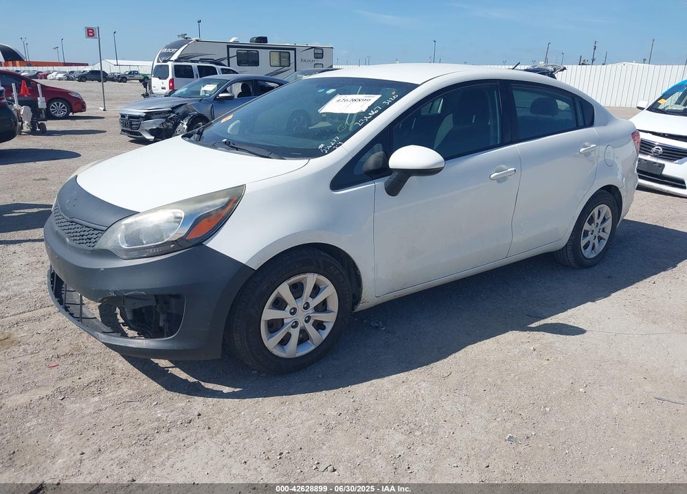 2016 KIA RIO VIN: KNADM4A30G6558263