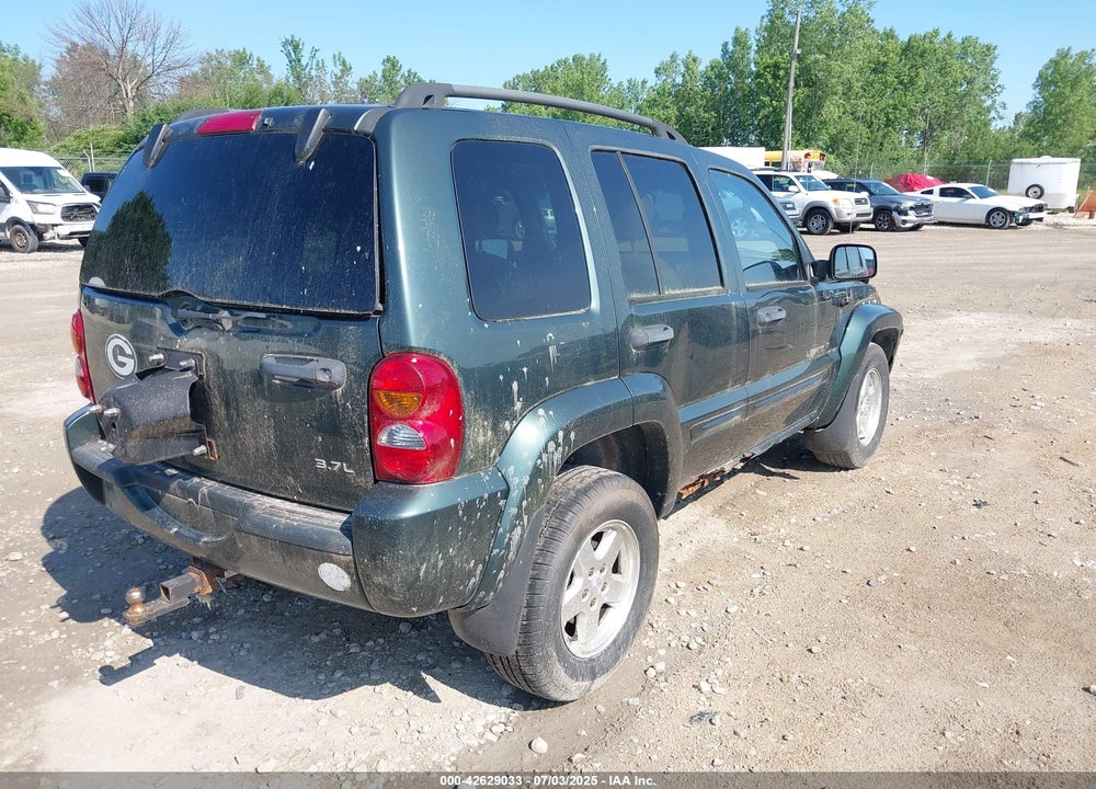 2002 JEEP LIBERTY LIMITED EDITION VIN: 1J4GL58K92W278642