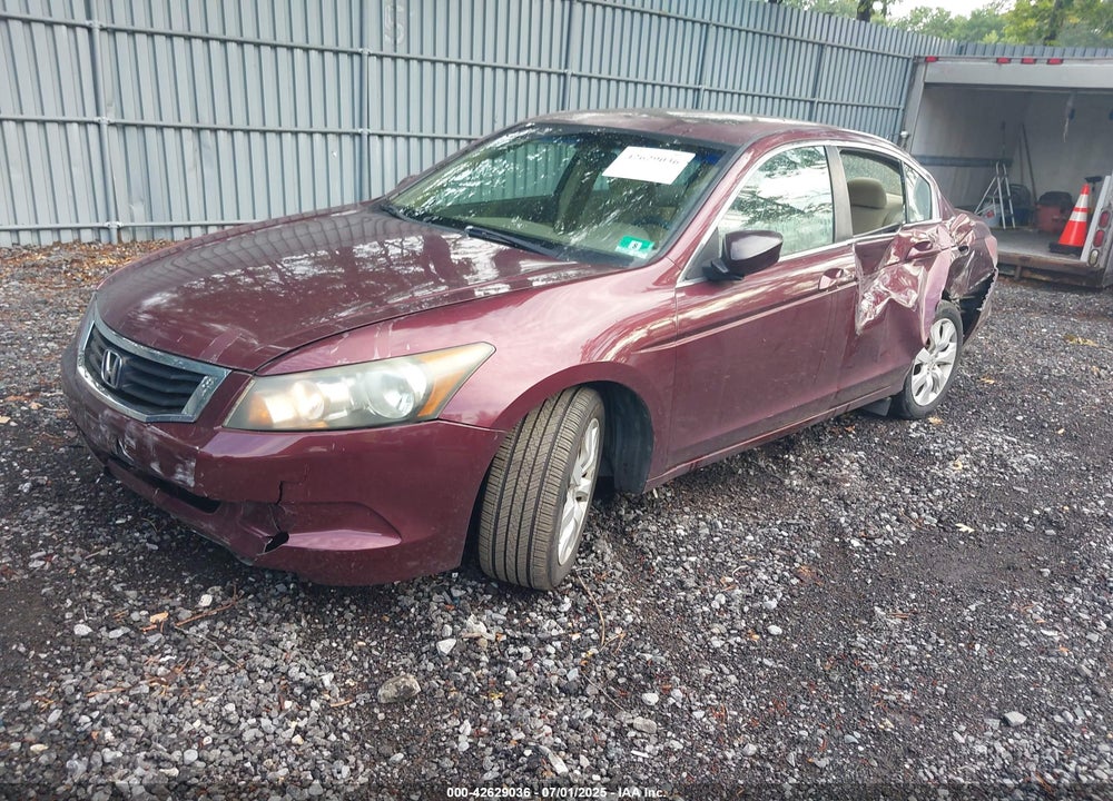 2008 HONDA ACCORD VIN: 1HGCP26788A166685