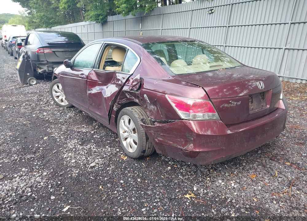 2008 HONDA ACCORD VIN: 1HGCP26788A166685