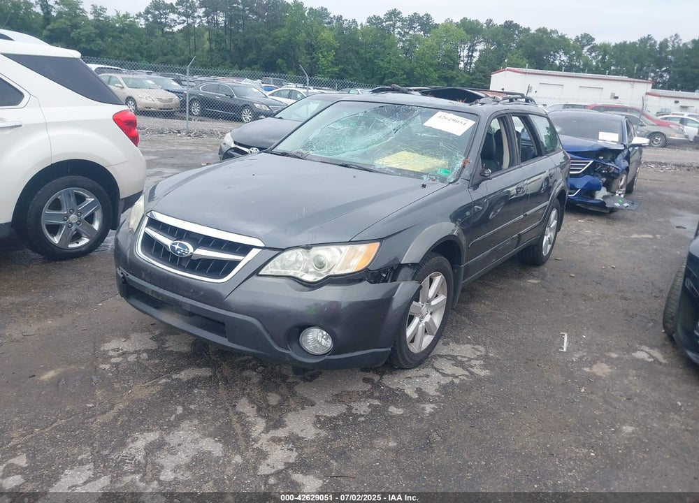 2008 SUBARU OUTBACK VIN: 4S4BP62C087349625
