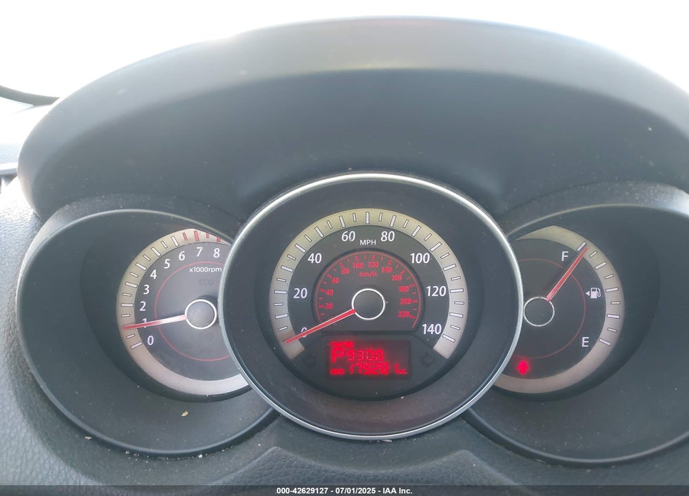 2011 KIA FORTE EX VIN: KNAFU4A23B5458916