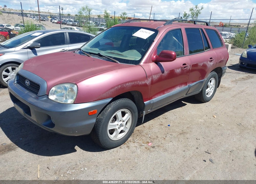 2004 HYUNDAI SANTA FE GLS/LX VIN: KM8SC73E54U812145