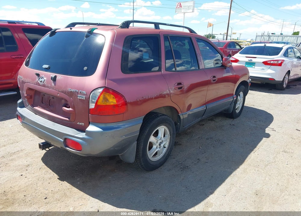 2004 HYUNDAI SANTA FE GLS/LX VIN: KM8SC73E54U812145