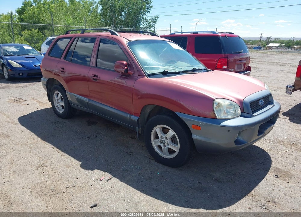 2004 HYUNDAI SANTA FE GLS/LX VIN: KM8SC73E54U812145