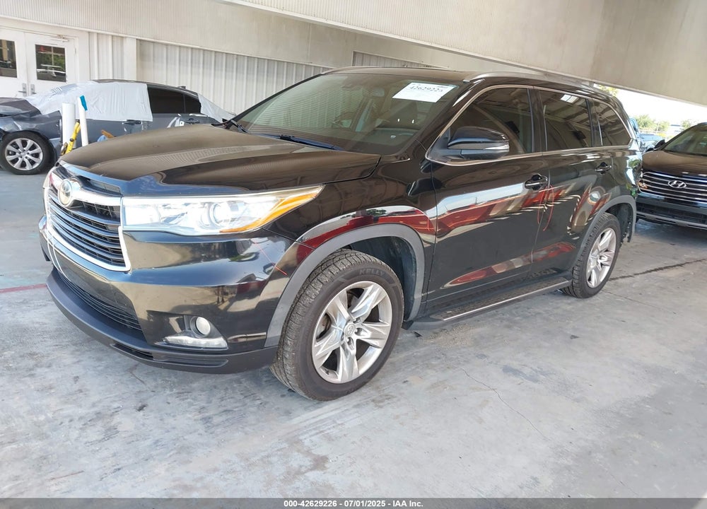2014 TOYOTA HIGHLANDER VIN: 5TDYKRFH0ES006562