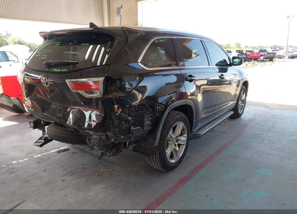 2014 TOYOTA HIGHLANDER VIN: 5TDYKRFH0ES006562