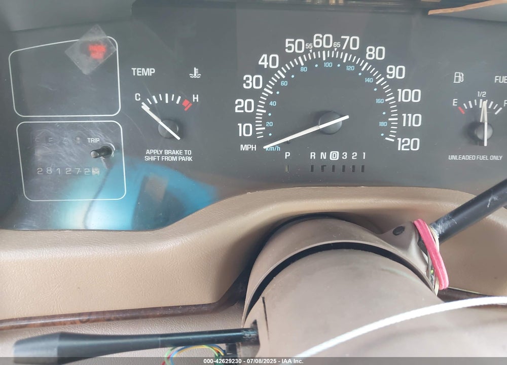 1996 BUICK ROADMASTER LIMITED VIN: 1G4BT52P4TR412635