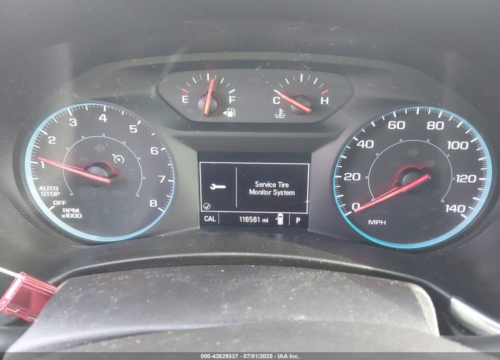 2019 CHEVROLET EQUINOX VIN: 3GNAXHEV5KS567861