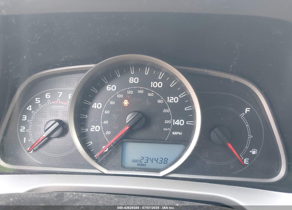2013 TOYOTA RAV4 VIN: 2T3BFREV8DW087843