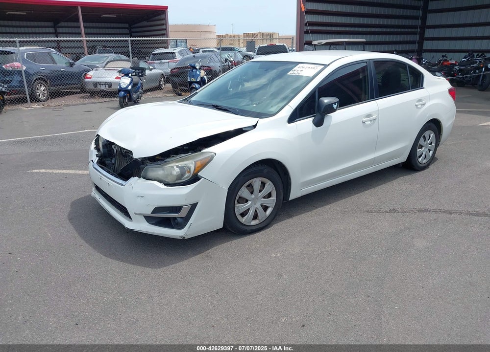 2016 SUBARU IMPREZA VIN: JF1GJAA60GH023932