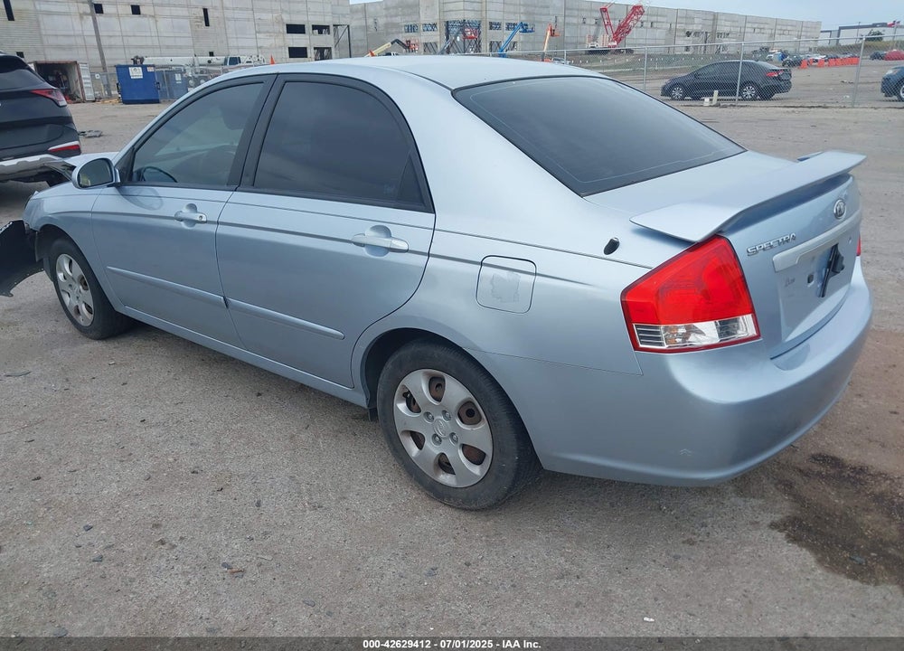 2008 KIA SPECTRA VIN: KNAFE121485532757