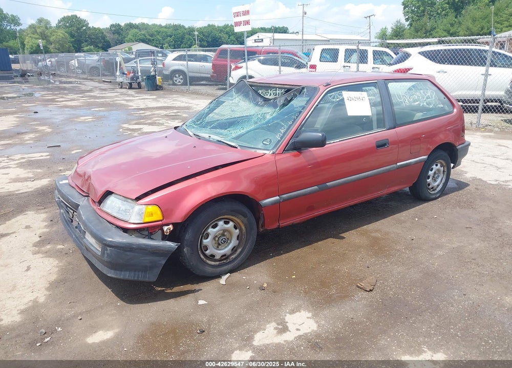 1990 HONDA CIVIC DX VIN: 2HGED6454LH523879