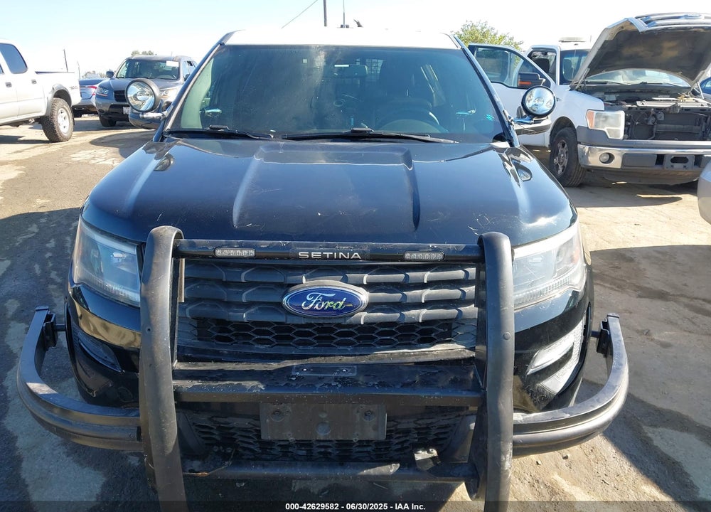 2017 FORD POLICE INTERCEPTOR UTILITY VIN: 1FM5K8ARXHGC34771