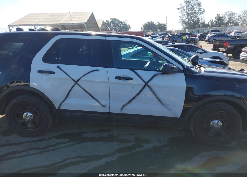 2017 FORD POLICE INTERCEPTOR UTILITY VIN: 1FM5K8ARXHGC34771