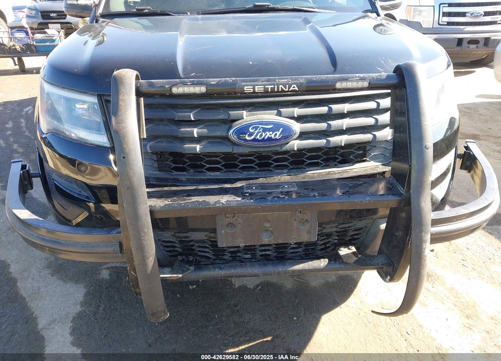 2017 FORD POLICE INTERCEPTOR UTILITY VIN: 1FM5K8ARXHGC34771