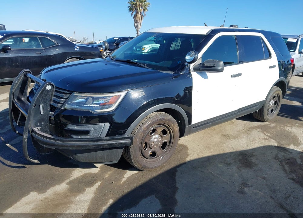 2017 FORD POLICE INTERCEPTOR UTILITY VIN: 1FM5K8ARXHGC34771