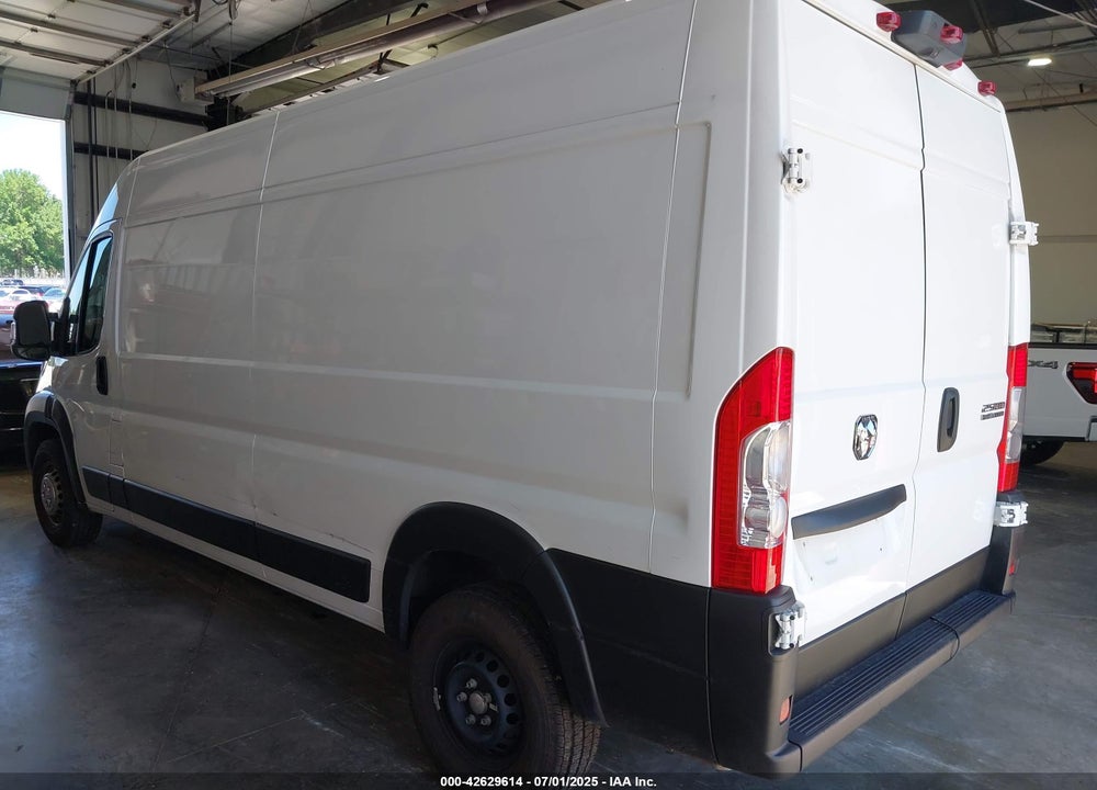 2024 RAM PROMASTER 2500 TRADESMAN HIGH ROOF 159 WB W/PASS SEAT VIN: 3C6LRVDG1RE121249