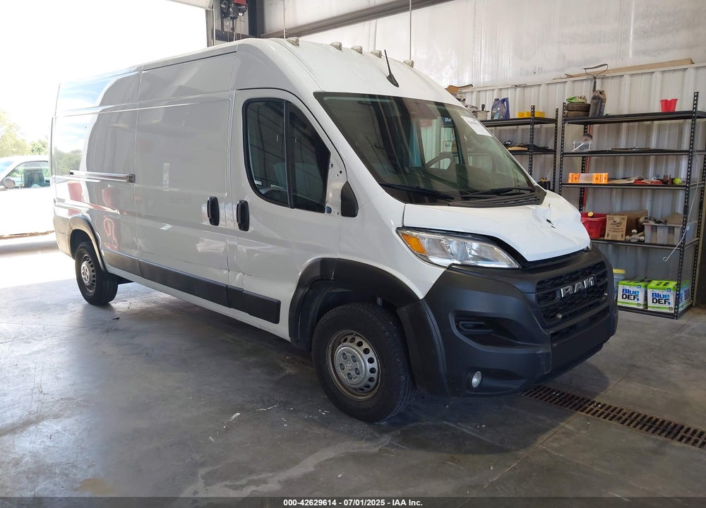 2024 RAM PROMASTER 2500 TRADESMAN HIGH ROOF 159 WB W/PASS SEAT VIN: 3C6LRVDG1RE121249