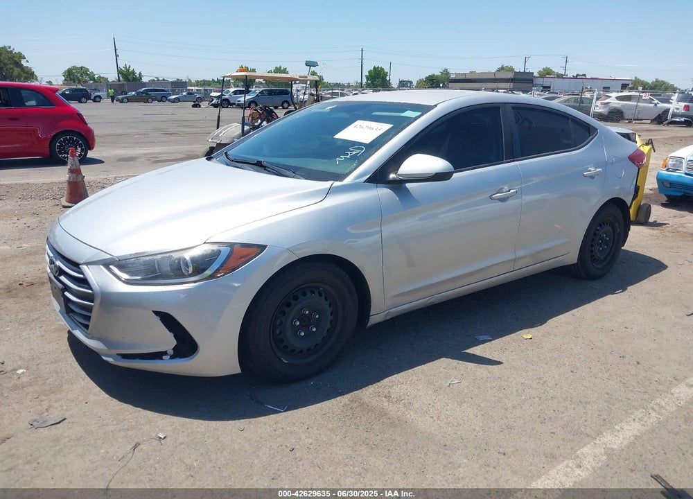 2017 HYUNDAI ELANTRA SE VIN: 5NPD74LF2HH202793