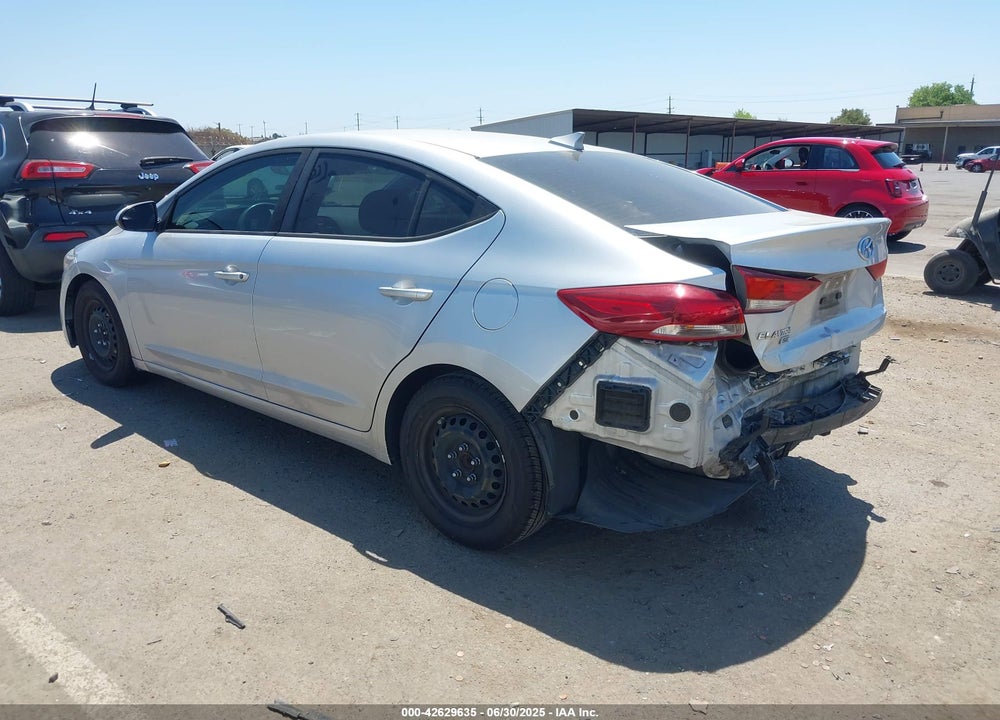 2017 HYUNDAI ELANTRA SE VIN: 5NPD74LF2HH202793