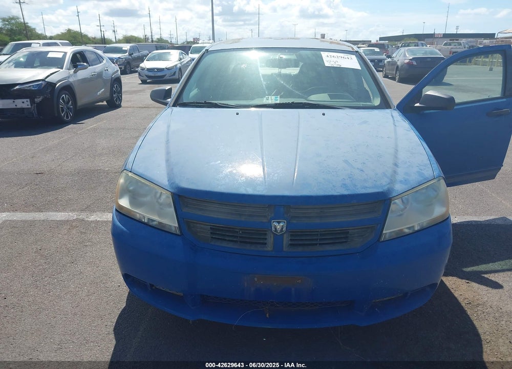 2008 DODGE AVENGER VIN: 1B3LC46K68N579449