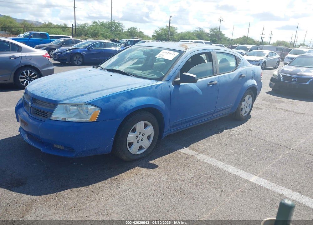 2008 DODGE AVENGER VIN: 1B3LC46K68N579449