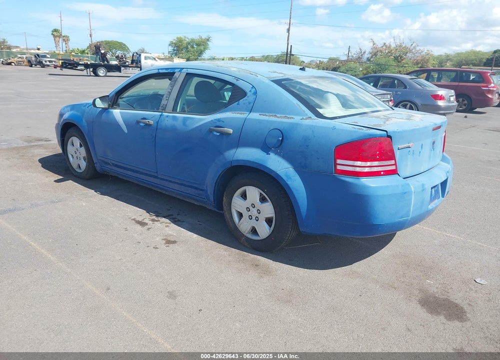 2008 DODGE AVENGER VIN: 1B3LC46K68N579449