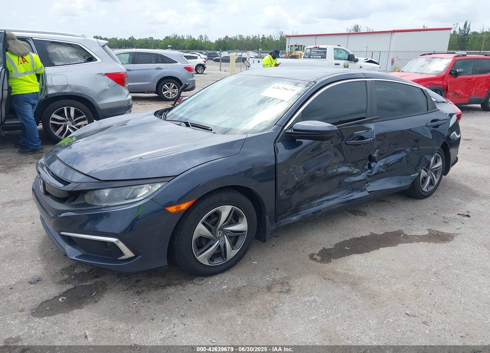 2019 HONDA CIVIC VIN: 2HGFC2F69KH583726