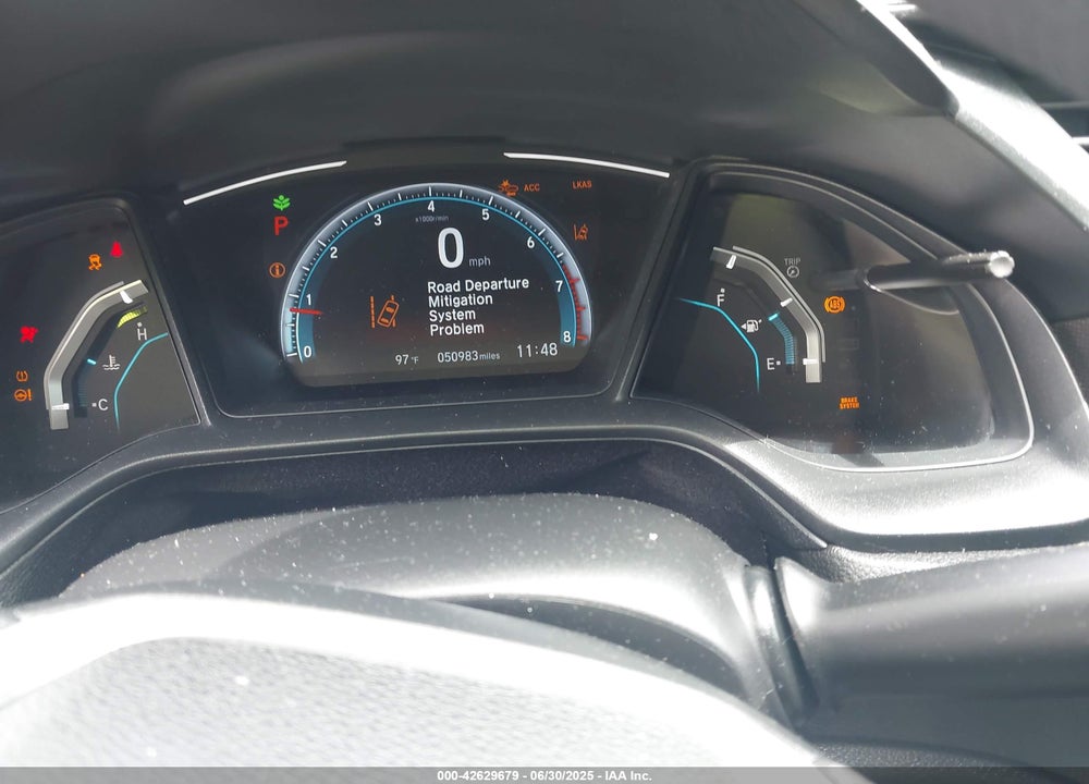 2019 HONDA CIVIC VIN: 2HGFC2F69KH583726