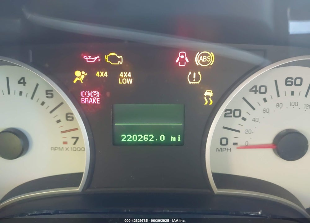 2007 FORD EXPLORER SPORT TRAC LIMITED VIN: 1FMEU53K17UA04450