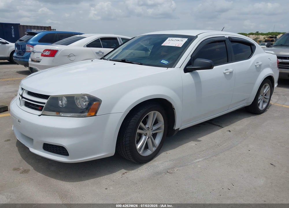 2014 DODGE AVENGER VIN: 1C3CDZAB5EN193816