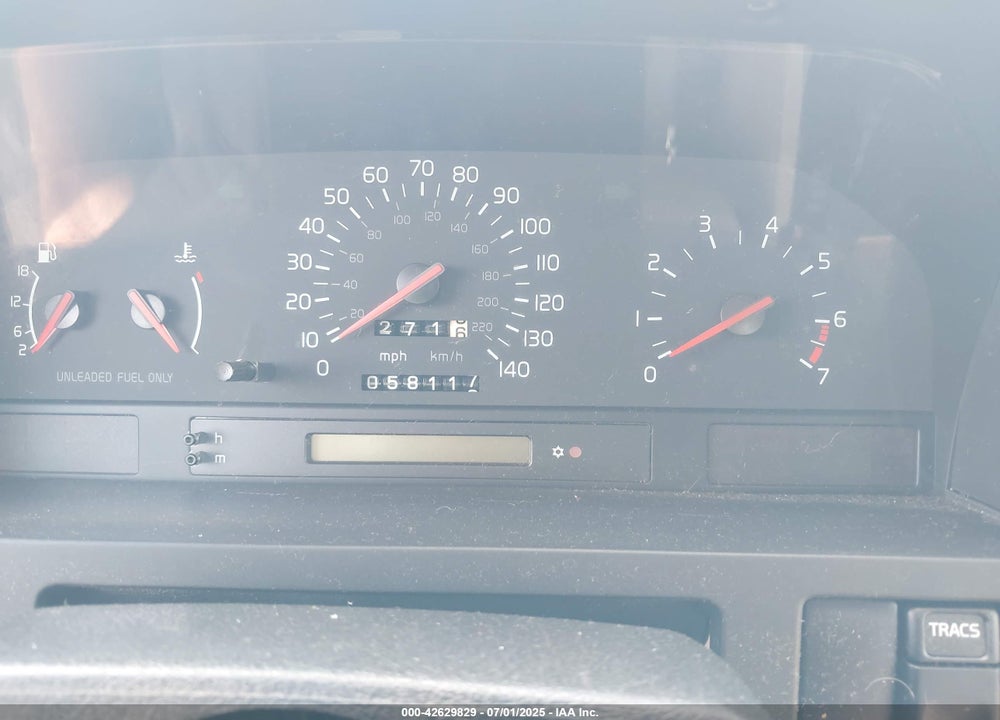 1996 VOLVO 850 GLT VIN: YV1LS5541T3307349