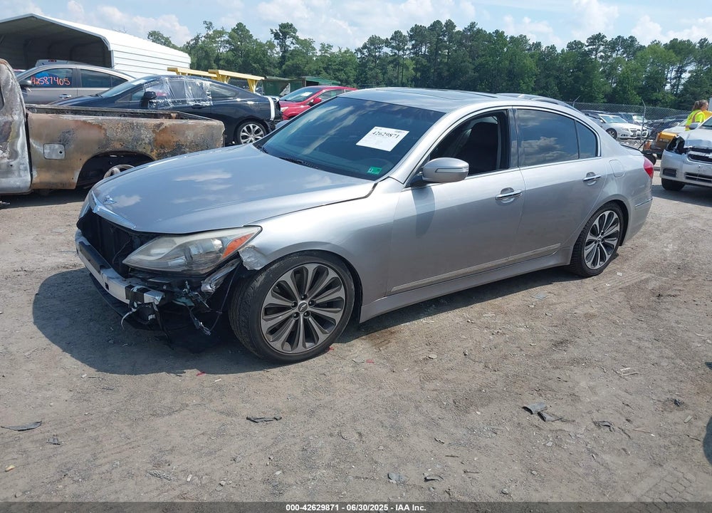 2012 HYUNDAI GENESIS VIN: KMHGC4DH6CU194748