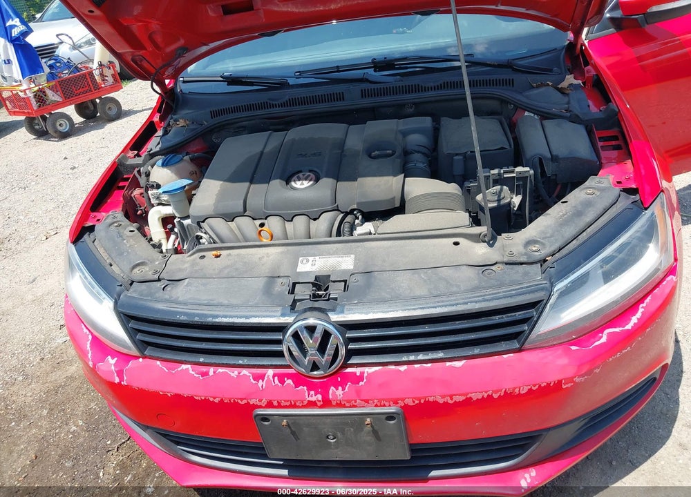2011 VOLKSWAGEN JETTA VIN: 3VWDX7AJ3BM357053