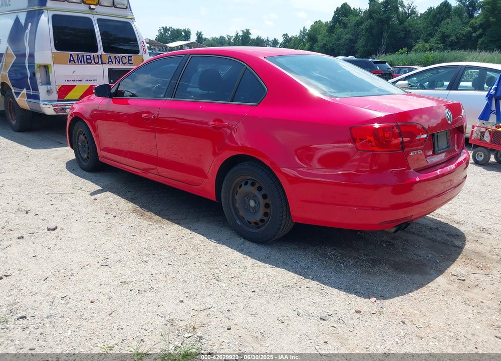 2011 VOLKSWAGEN JETTA VIN: 3VWDX7AJ3BM357053