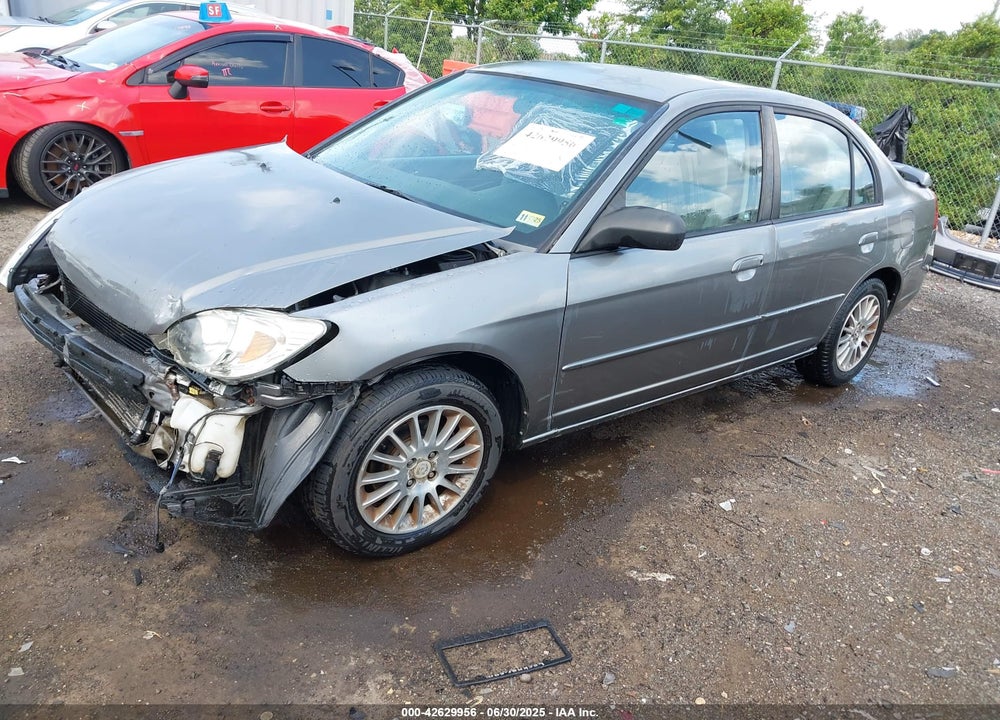 2005 HONDA CIVIC VIN: 2HGES16545H633159