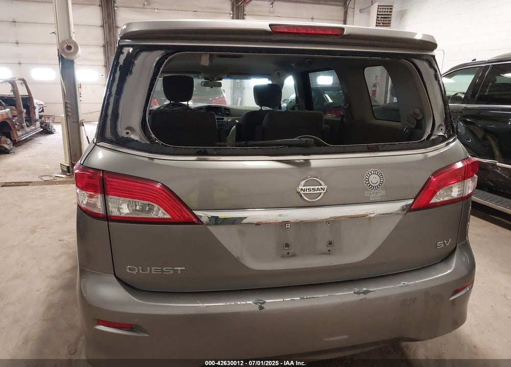 2011 NISSAN QUEST VIN: JN8AE2KP4B9005023